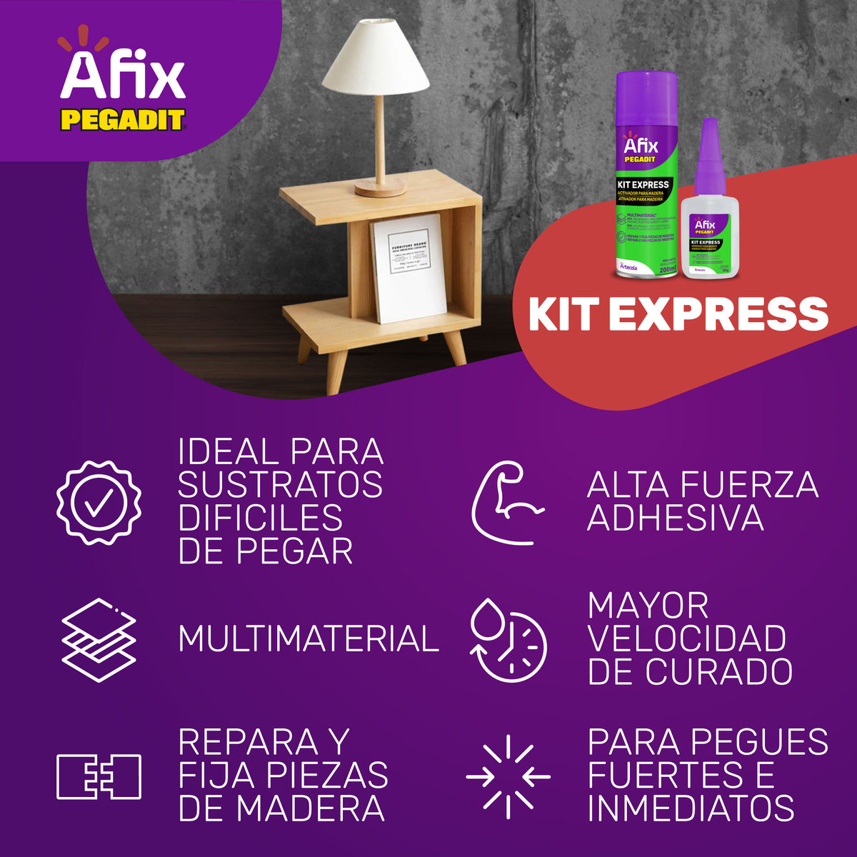 KIT AFIX EXPRESS + ACTIVADOR - 406828