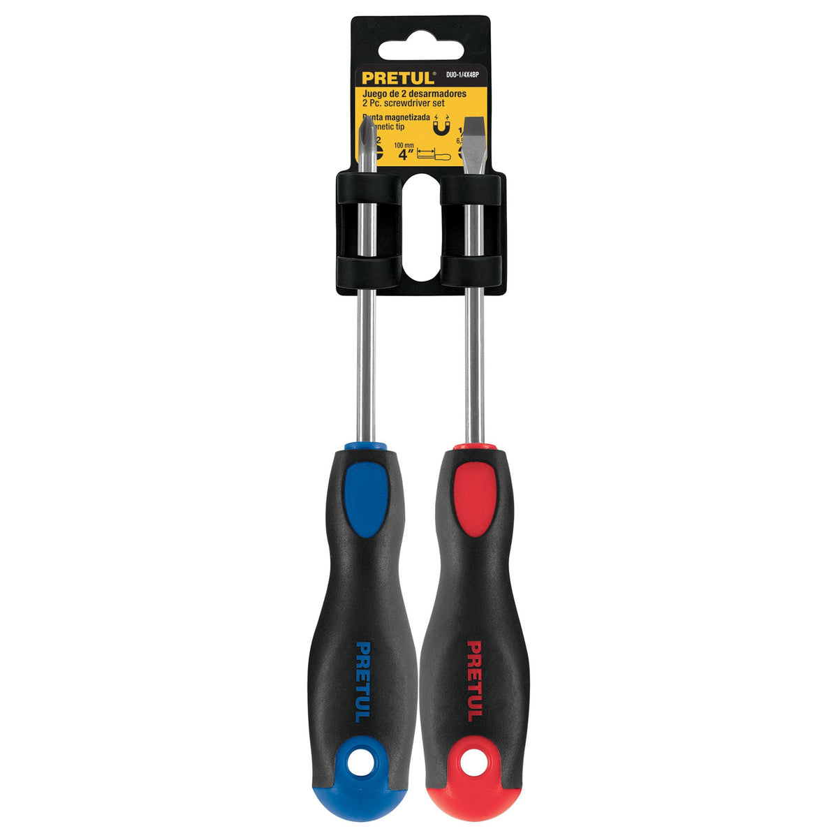 DUO PRETUL DE DESTRONILLADORES, COMFORT GRIP