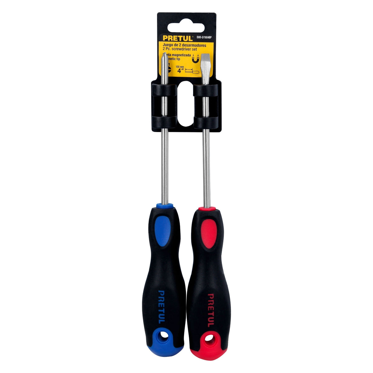 DUO PRETUL DE DESTRONILLADORES, COMFORT GRIP
