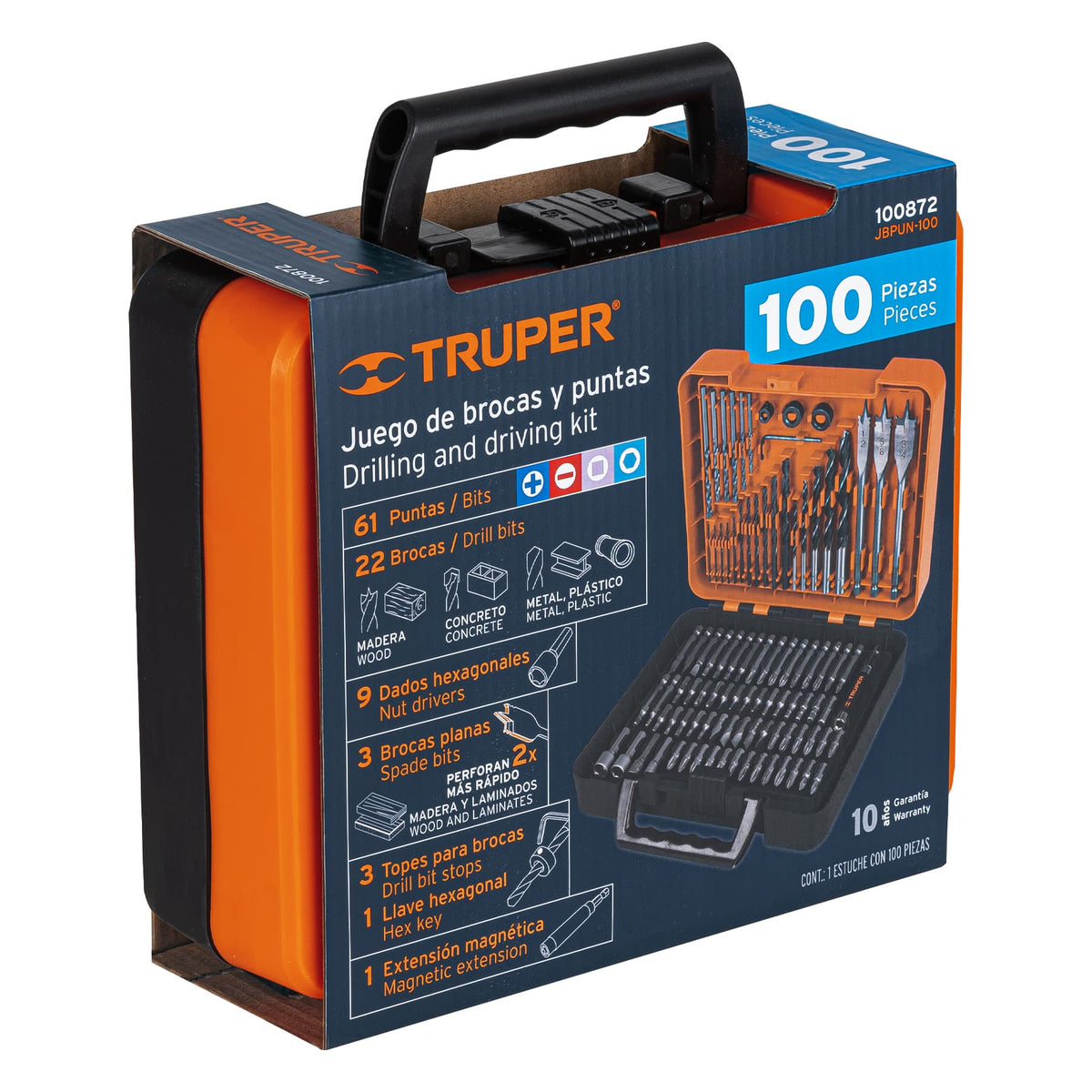 JUEGO TRUPER DE BROCAS Y PUNTAS - 100872