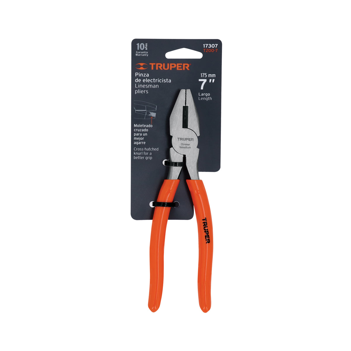 ALICATE TRUPER ELECTRICISTA MANGO PVC