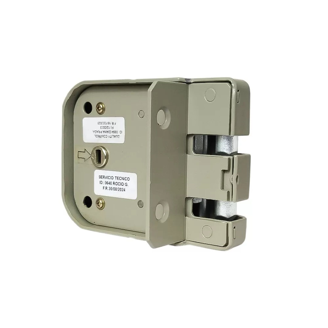 CERRADURA KL 1080 DE GANCHO Y PERILLA PUERTA PRINCIPAL CON 5 LLAVES DE PUNTOS