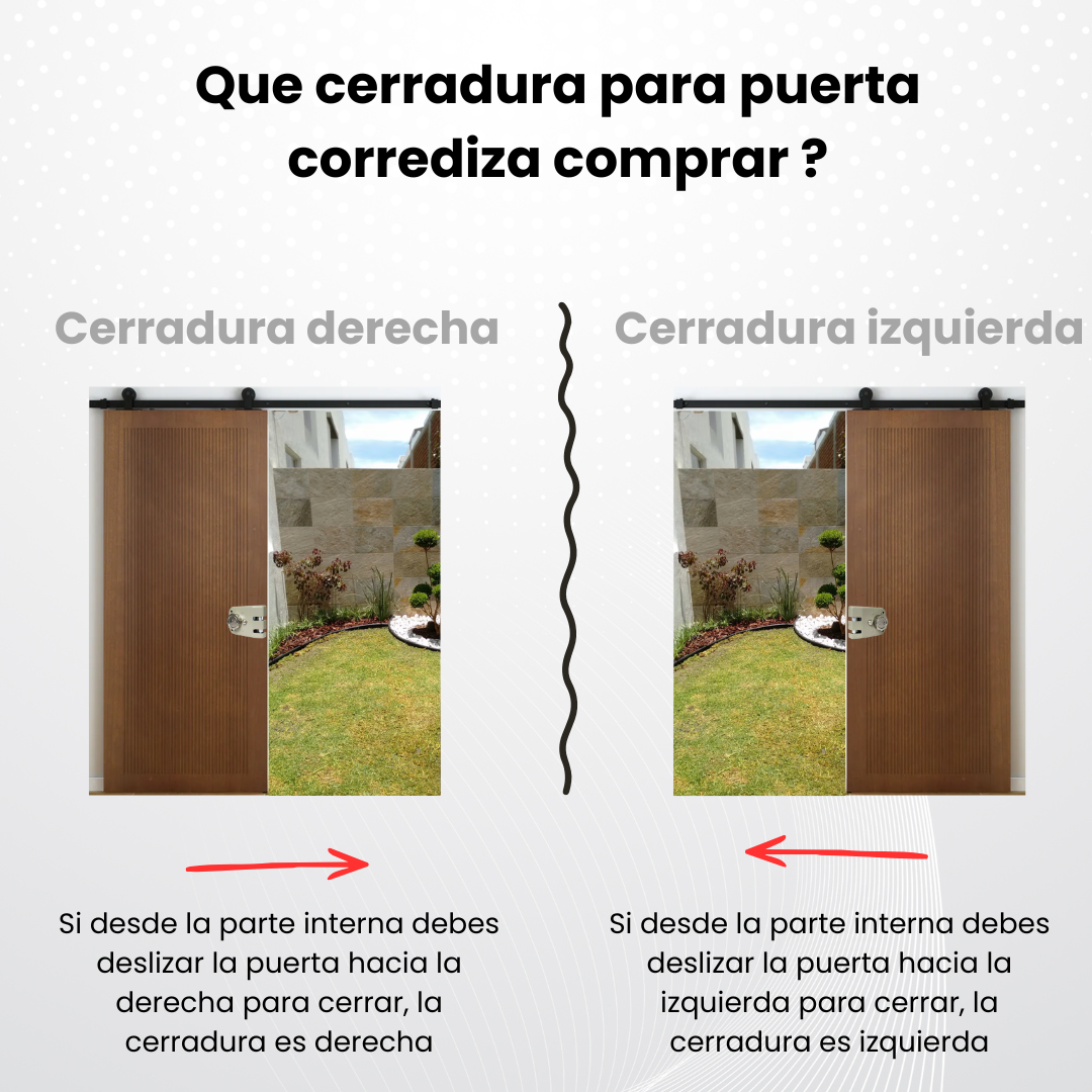 CERRADURA KL 1080 DE GANCHO Y PERILLA PUERTA PRINCIPAL CON 5 LLAVES DE PUNTOS