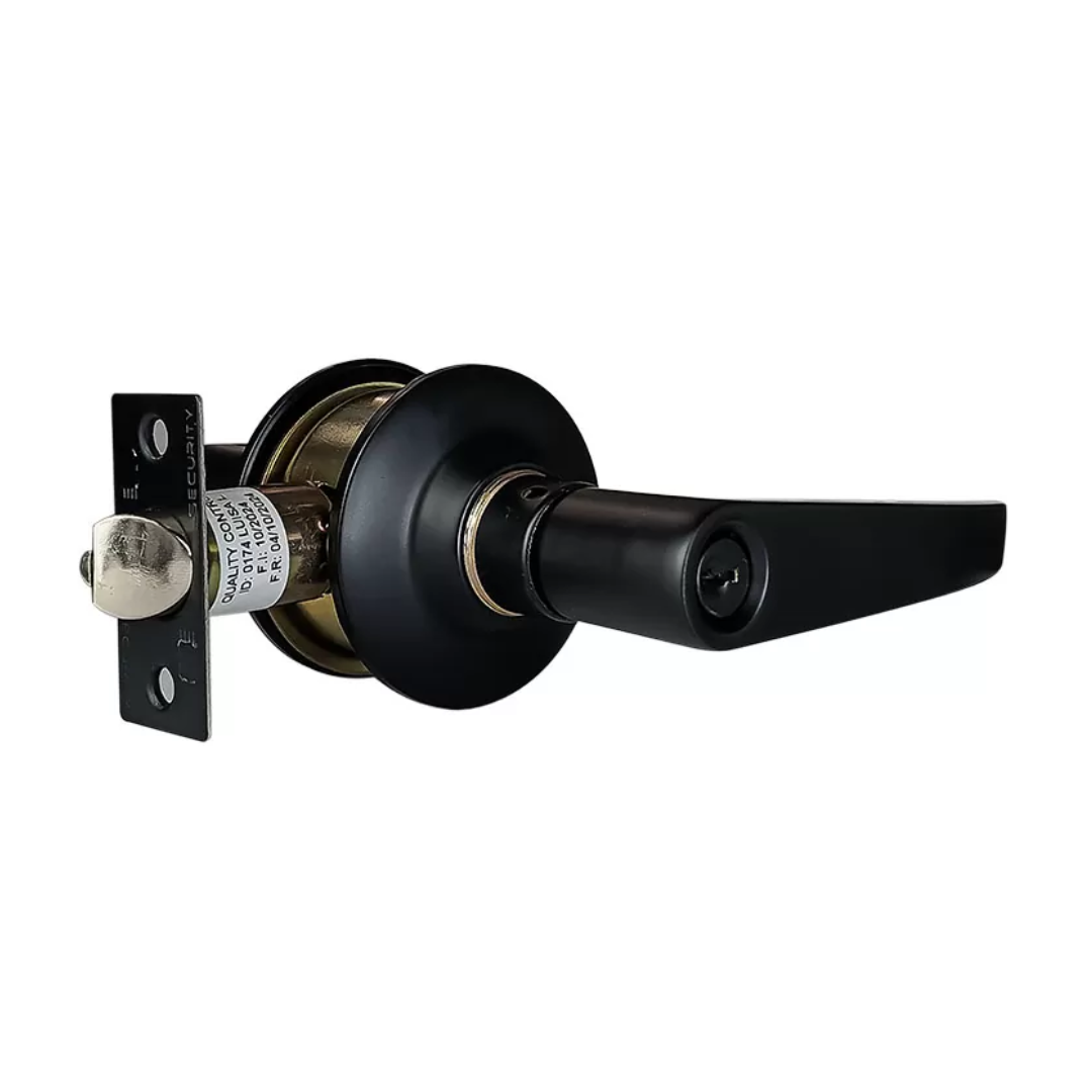 CERRADURA KL 903 BLACK MANIJA CILINDRICA NEGRA