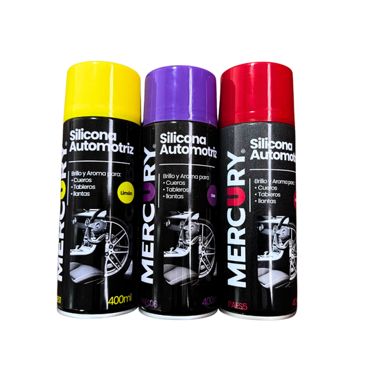 SILICONA MERCURY AUTOMOTRIZ 400 ML CON AROMA