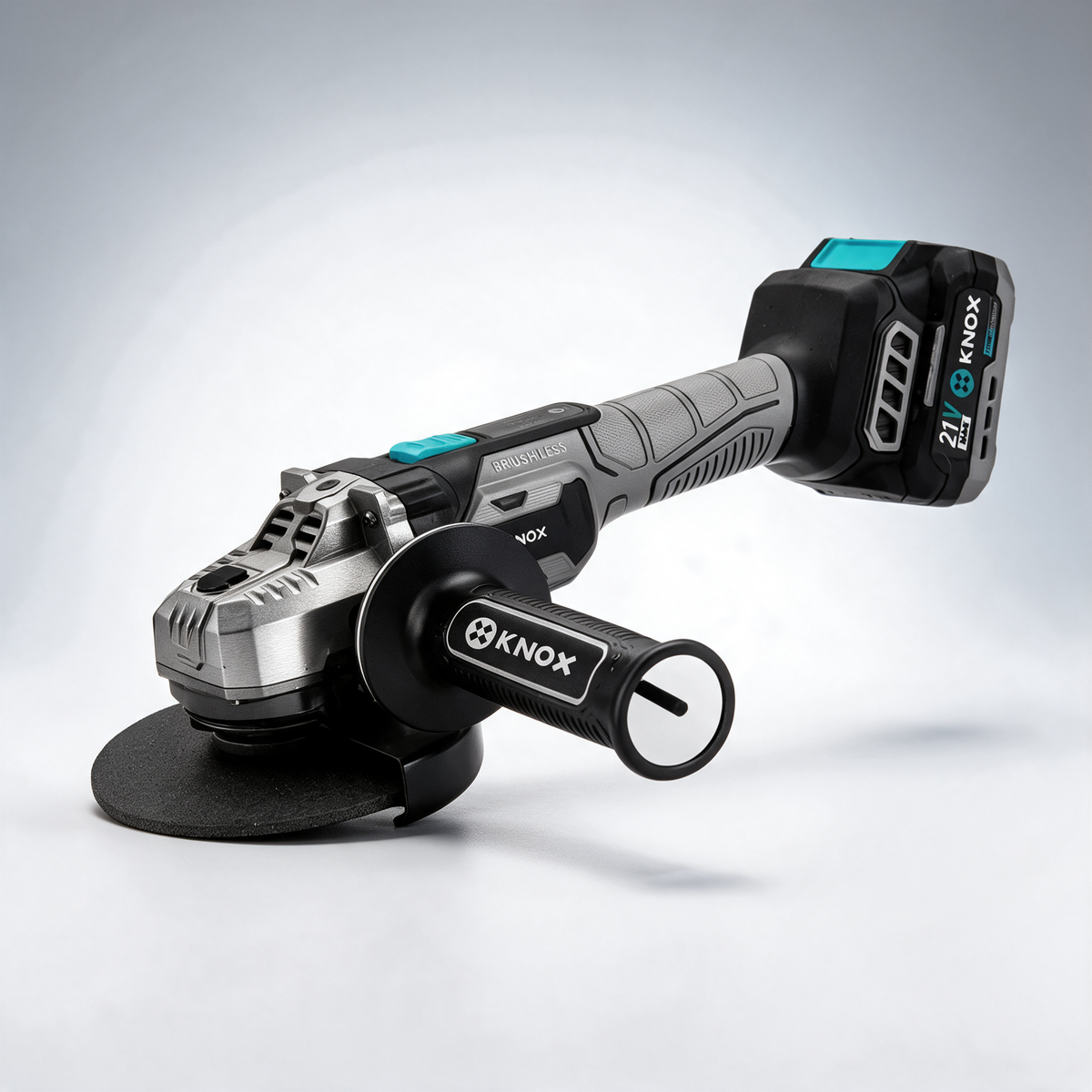 PULIDORA KNOX INALAMBRICA BRUSHLESS 4 1/2 - 1 BATERIA 21 VOLTIOS - 6 VELOCIDADES  KPT21300